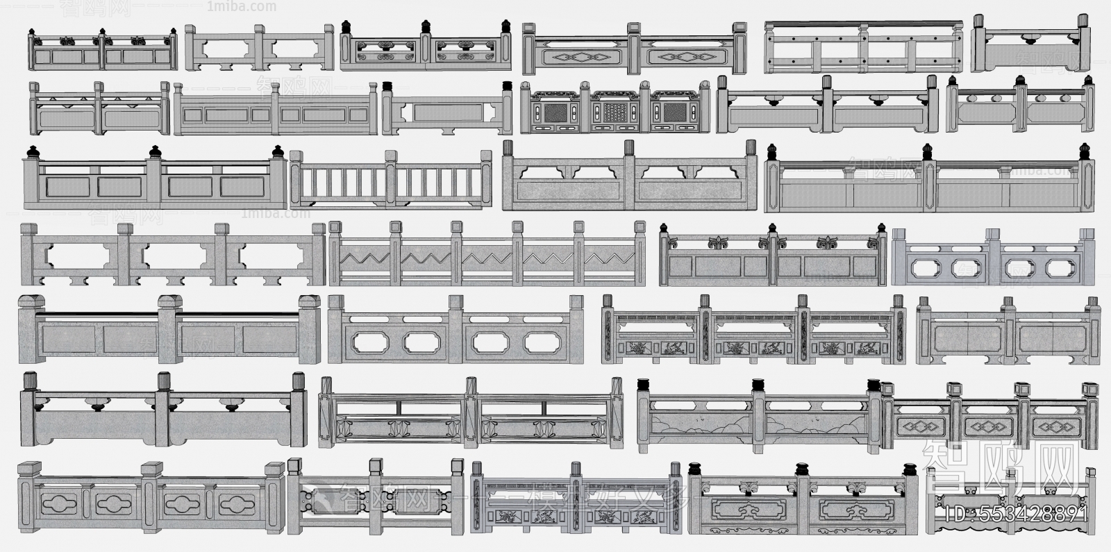 New Chinese Style Guardrail