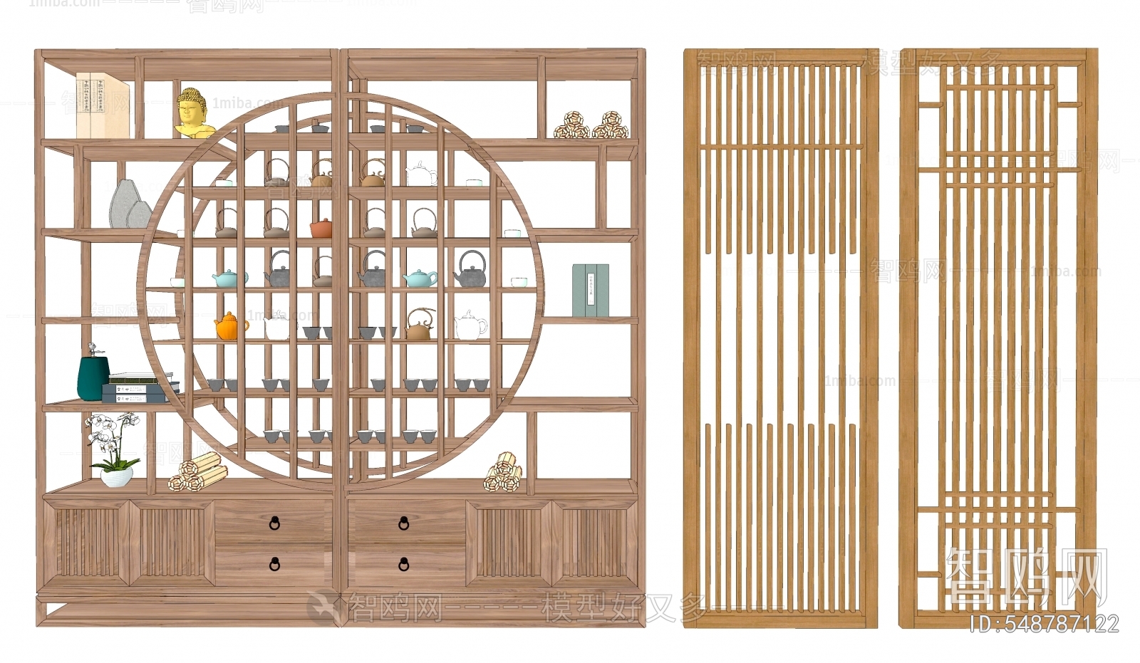 New Chinese Style Antique Rack