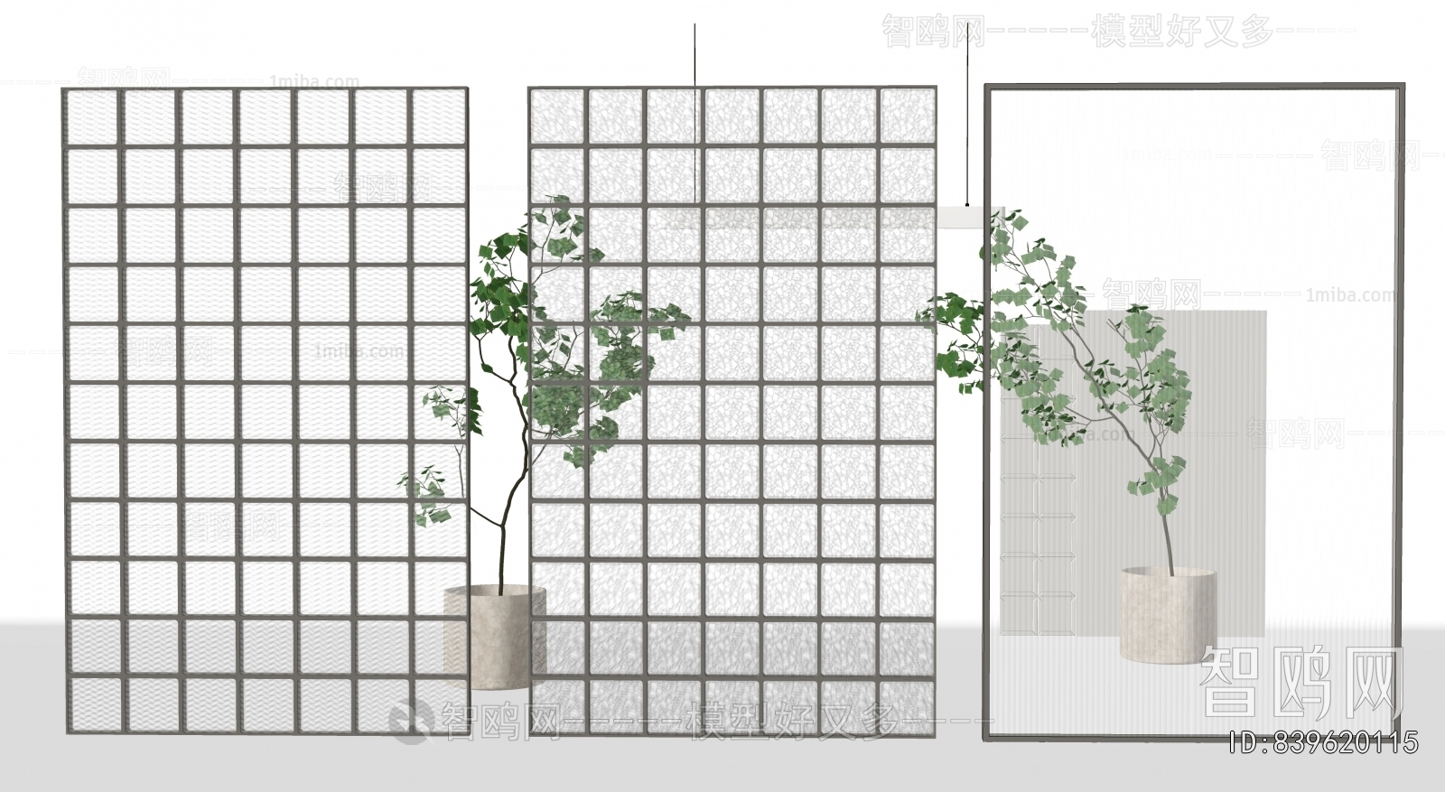 Modern Glass Screen Partition