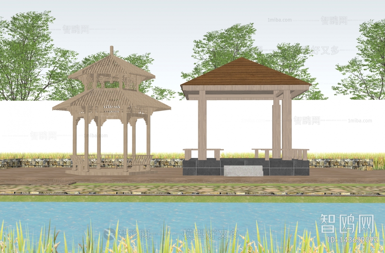 New Chinese Style Pavilion