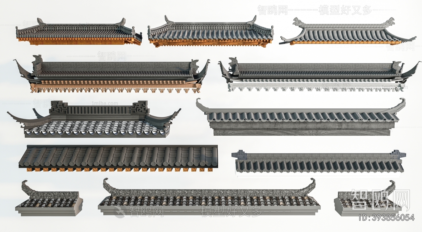 Chinese Style Building Component