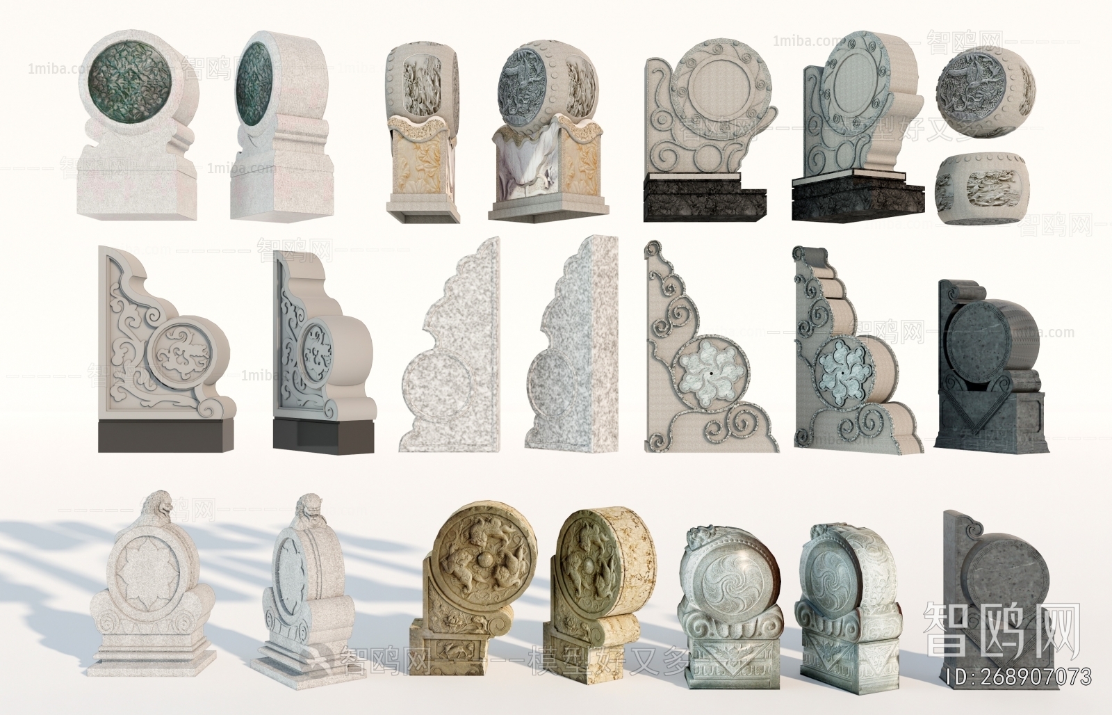 Chinese Style Stone Carving