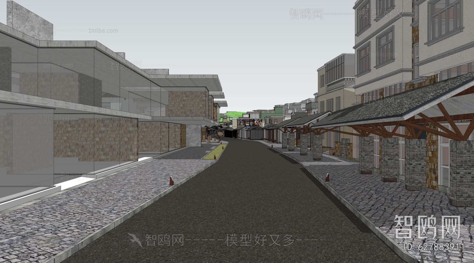 Modern Appearance Of Commercial Building