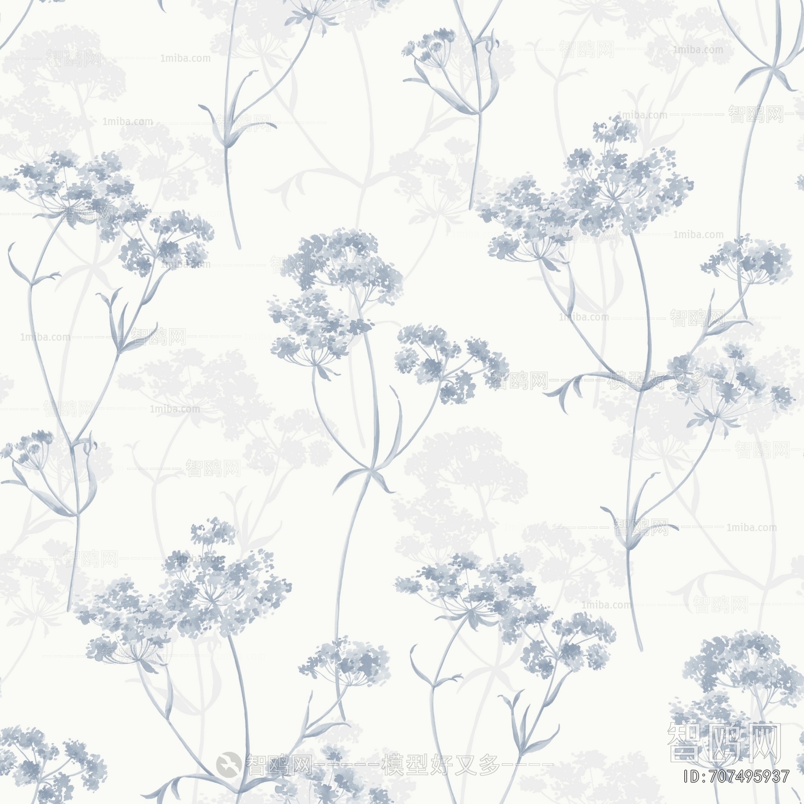 Animal And Plant Pattern Wallpaper