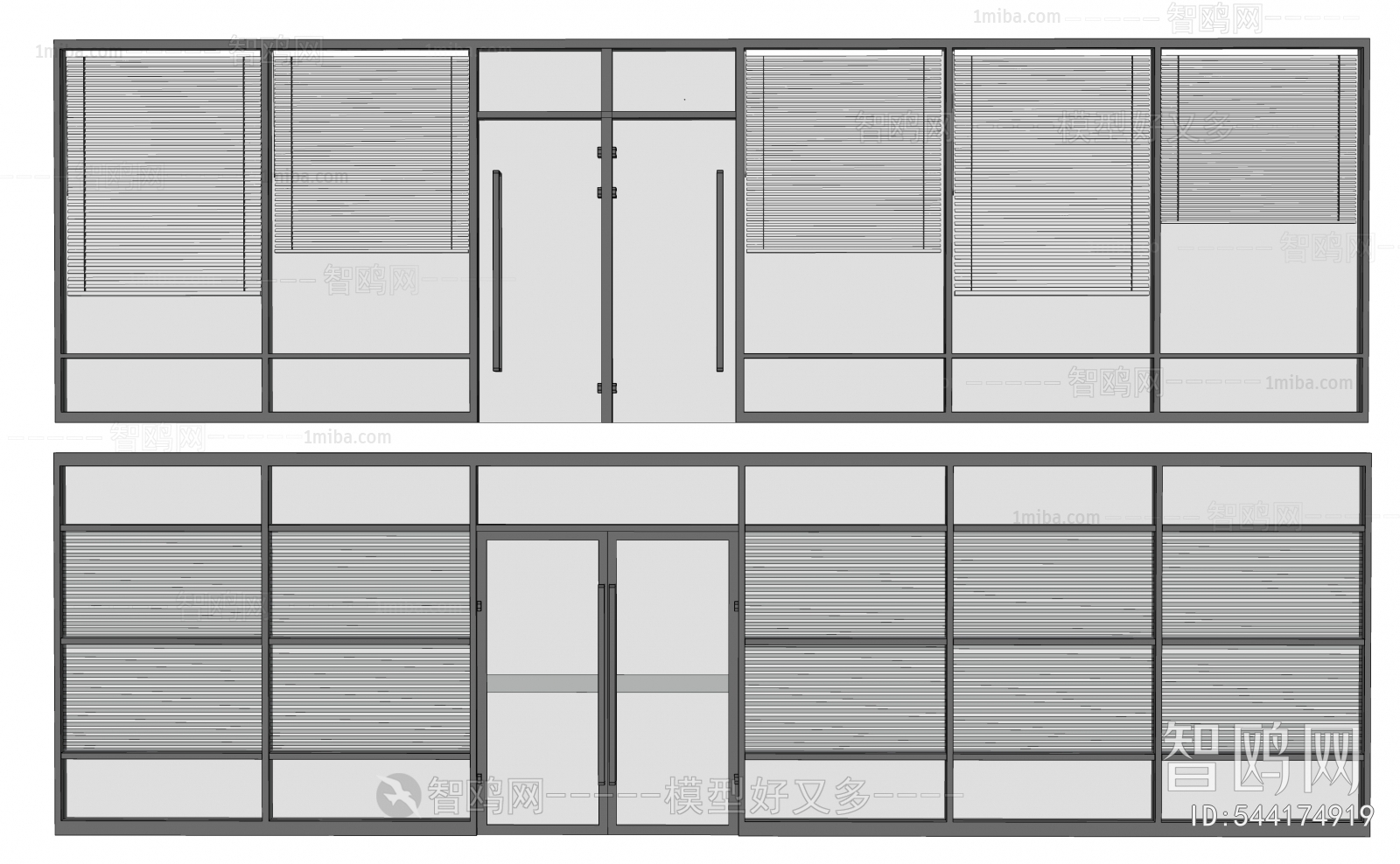 Modern Glass Screen Partition