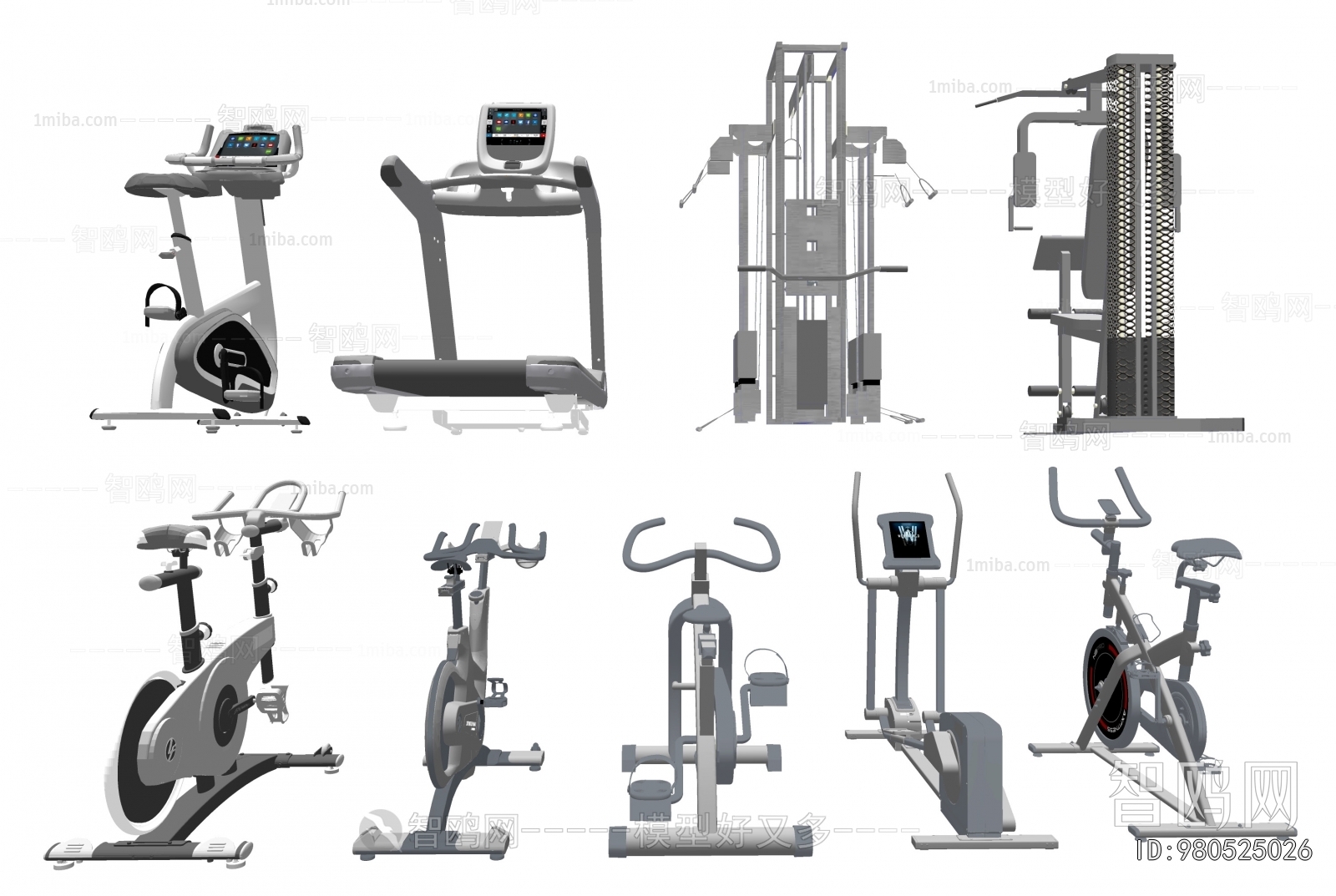 Modern Fitness Equipment