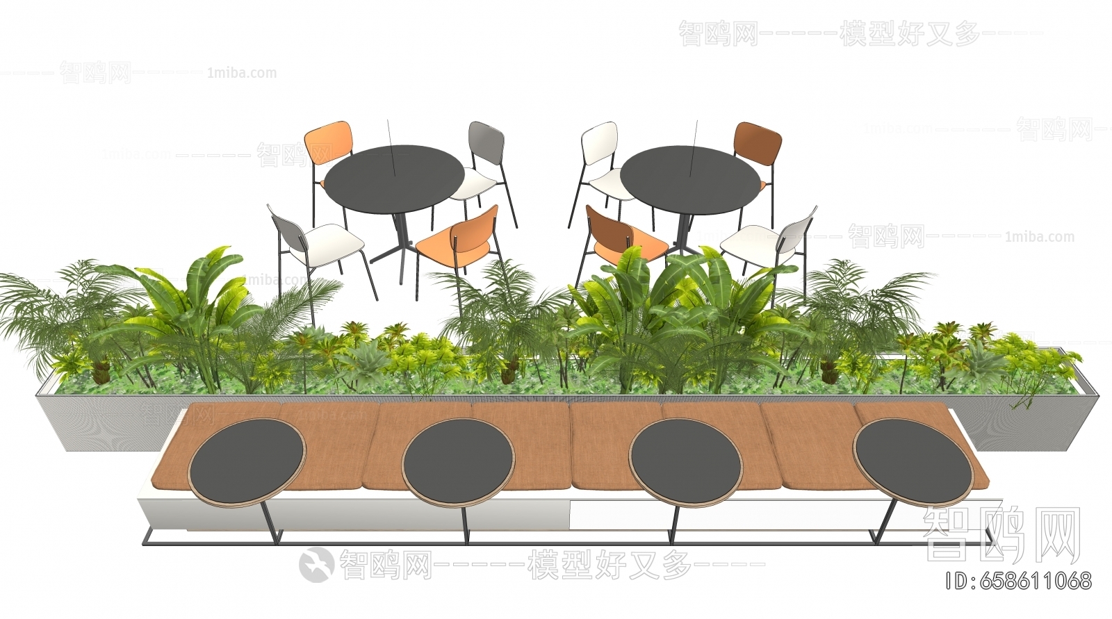 Modern Flower Bed, Flower Bowl, Flower Box