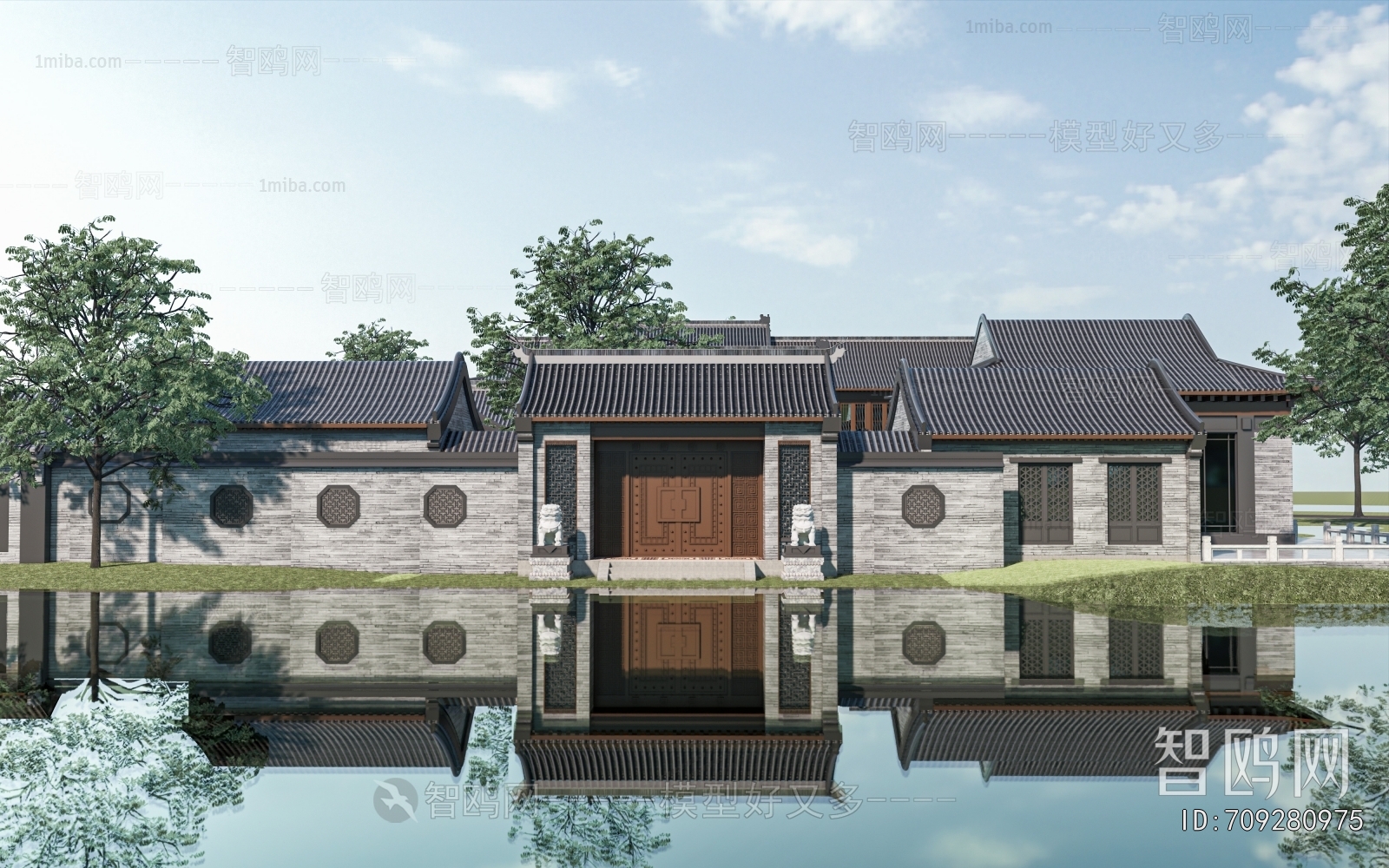 Chinese Style Facade Element