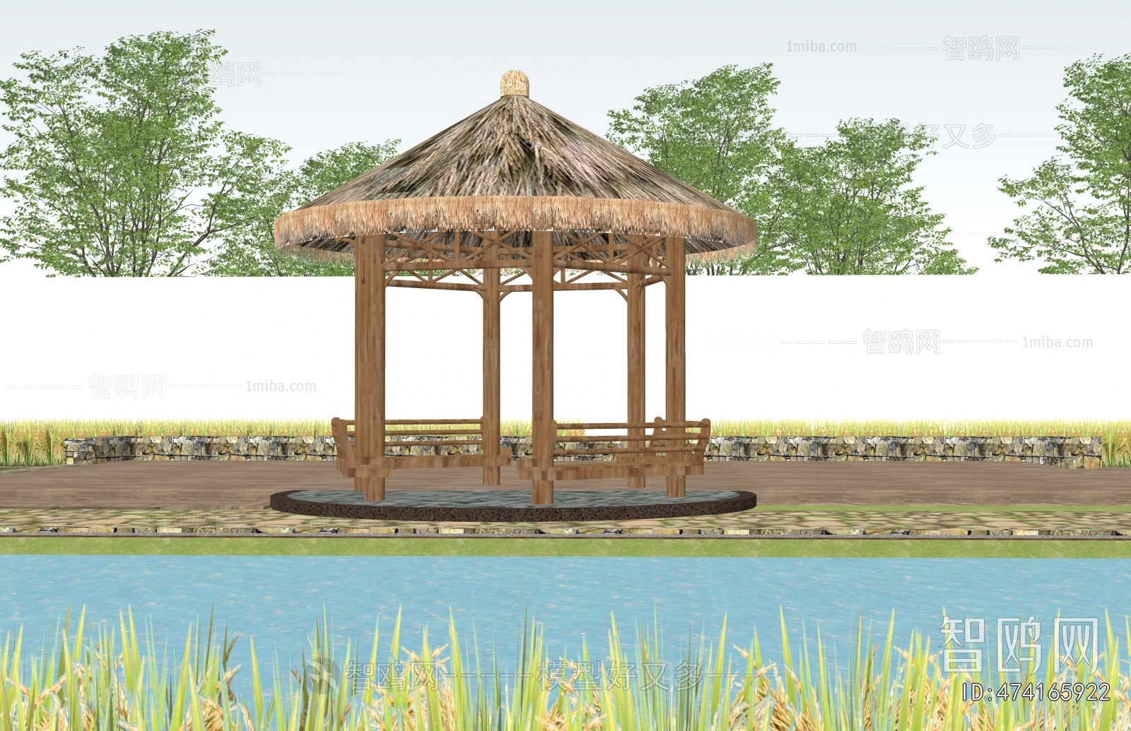 New Chinese Style Pavilion