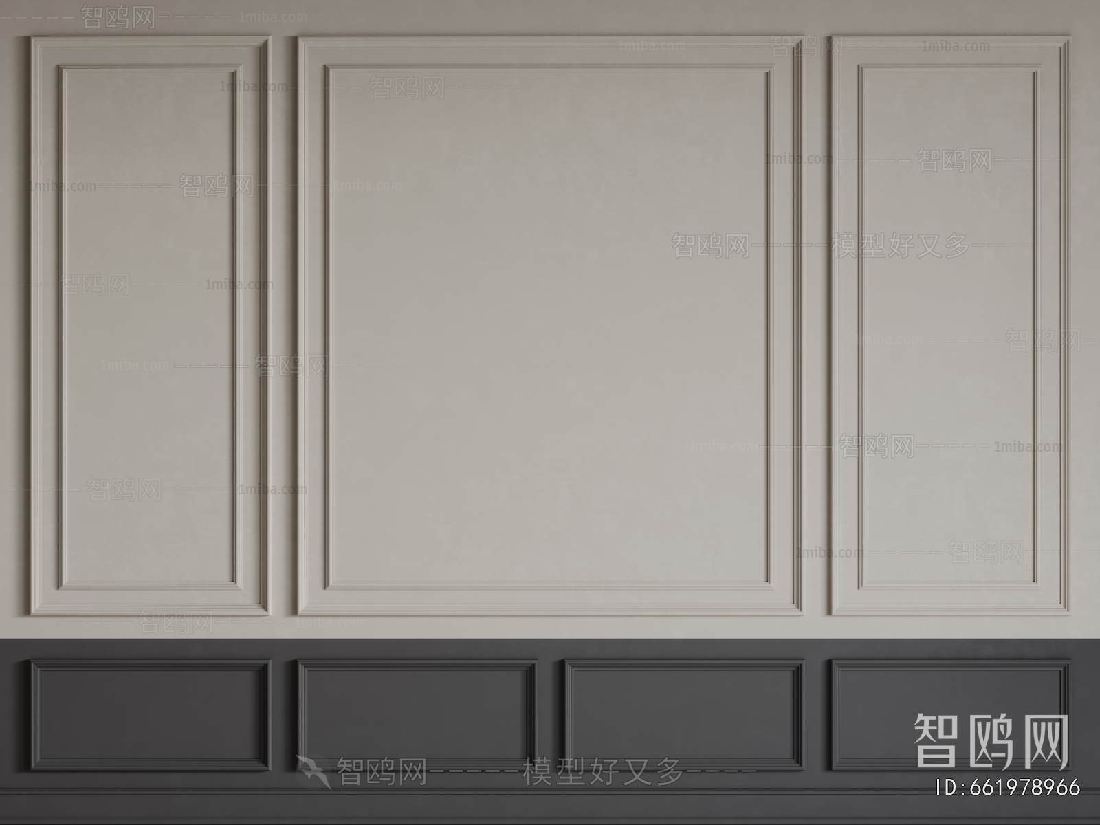 French Style TV Wall