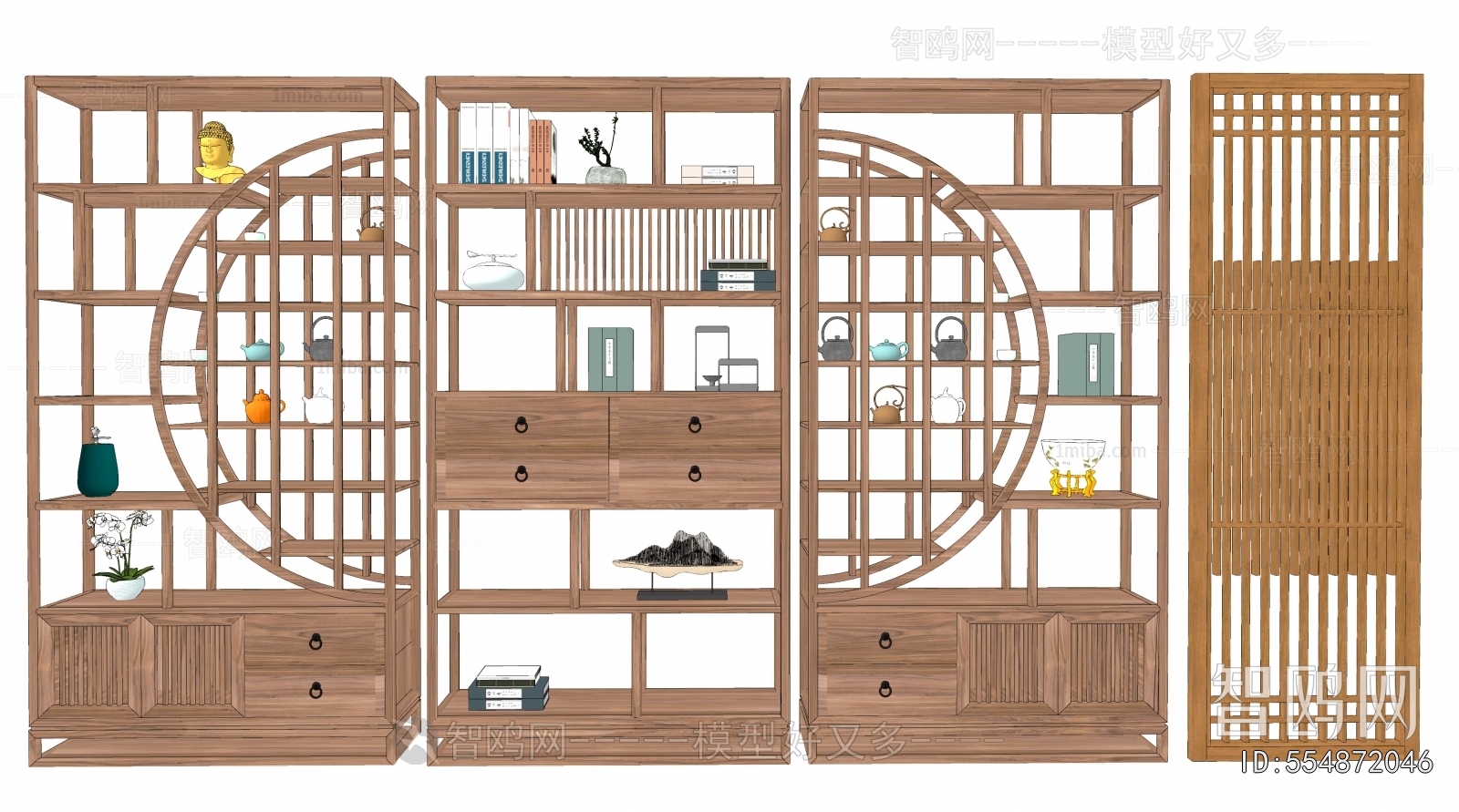 New Chinese Style Antique Rack