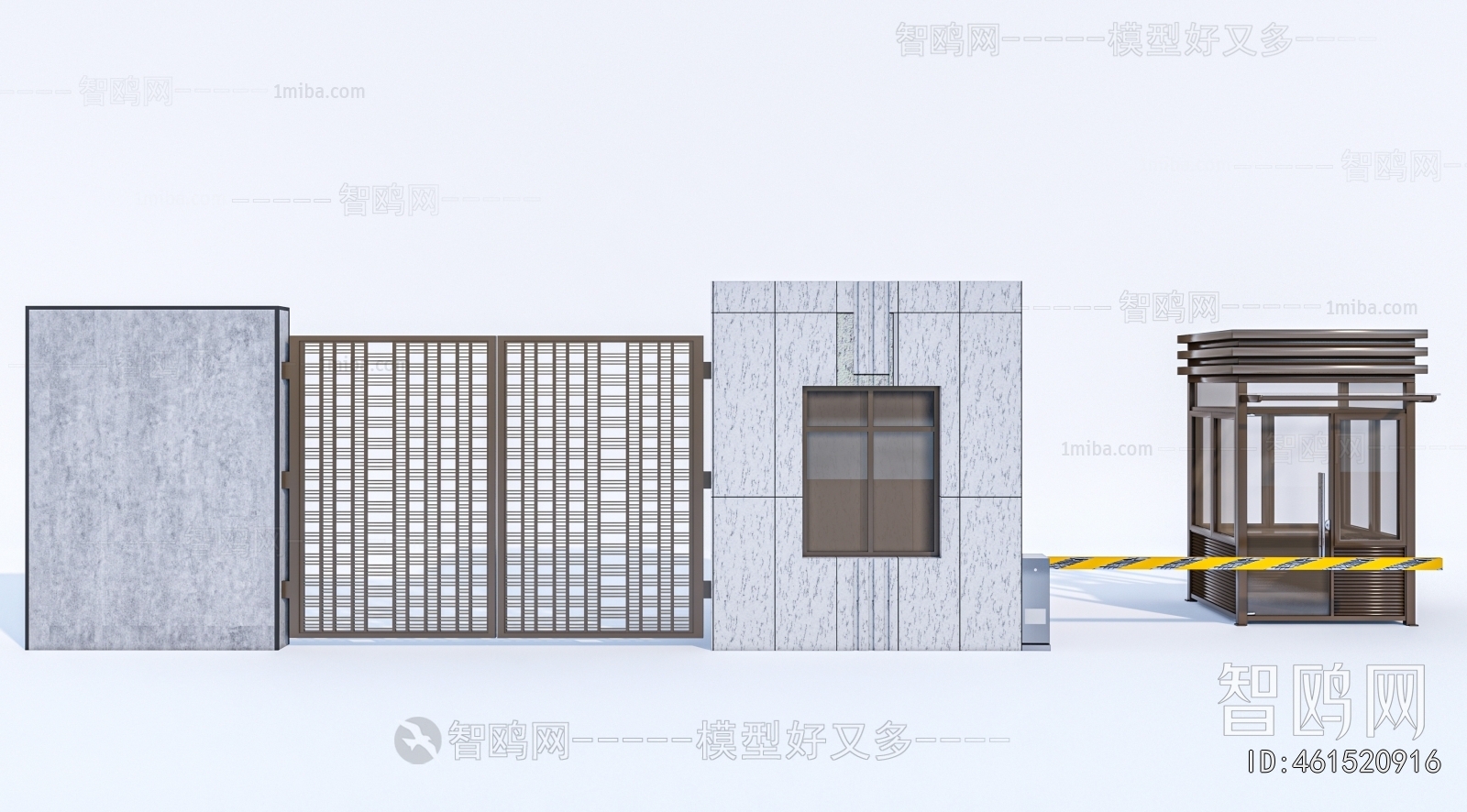 Modern Security Booth