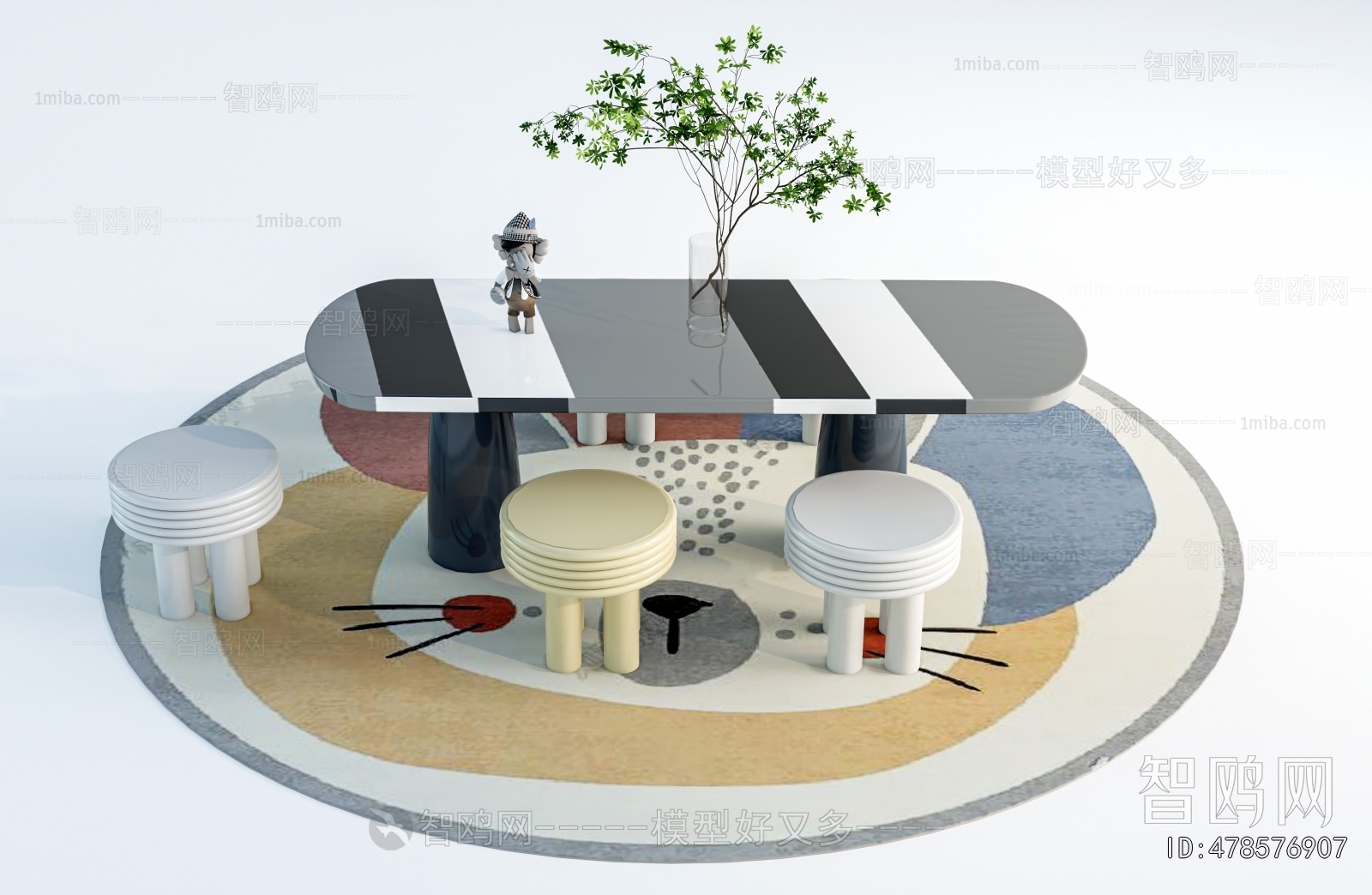 Modern Children's Table/chair