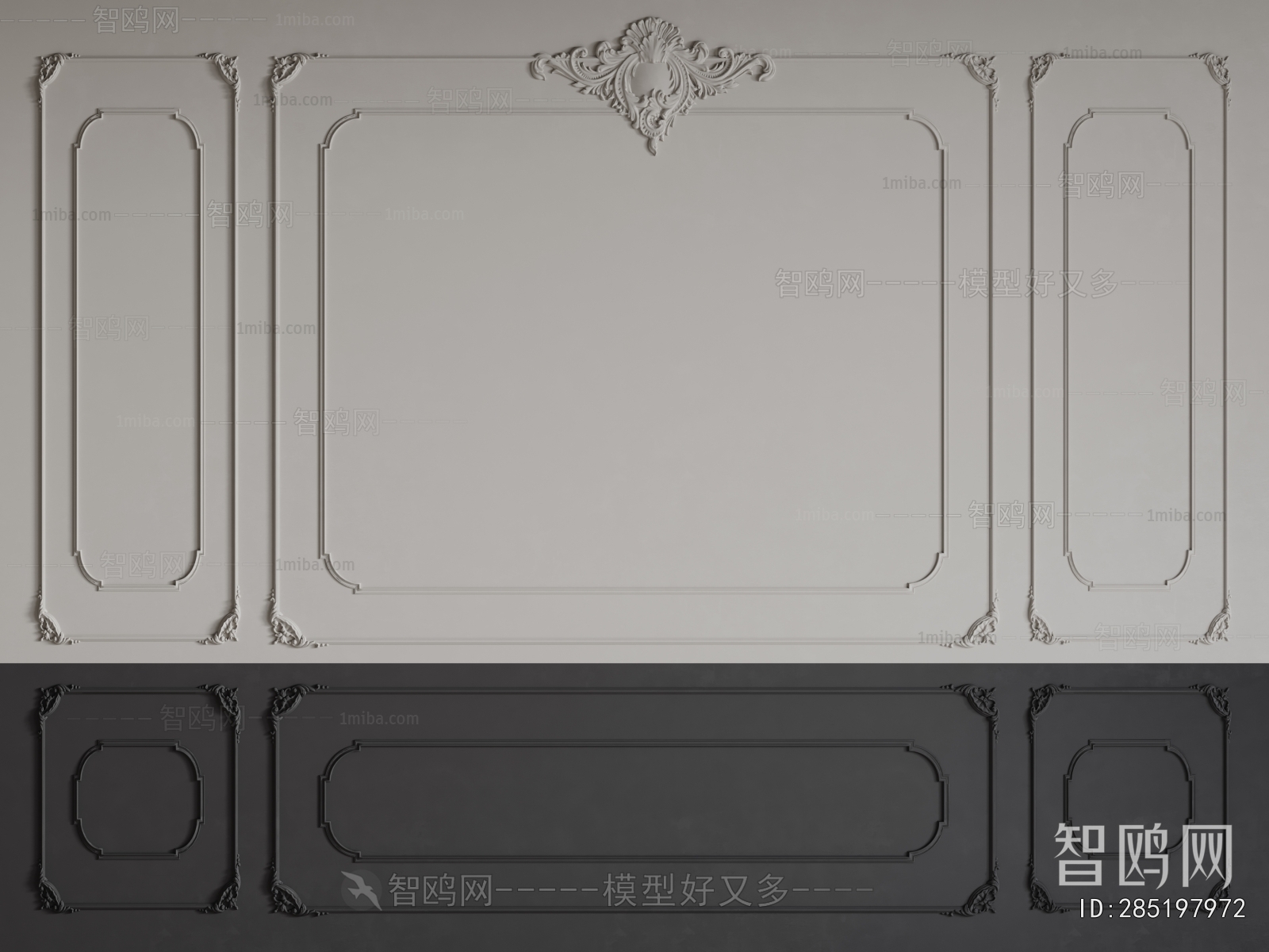 French Style TV Wall