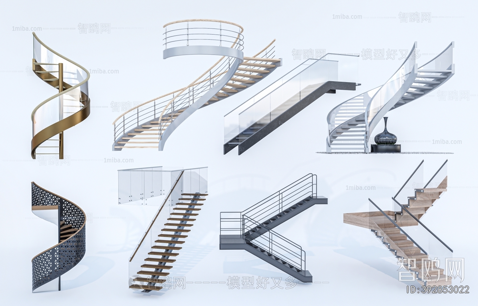 Modern Rotating Staircase