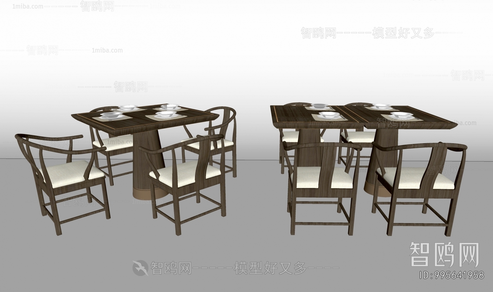 New Chinese Style Dining Table And Chairs