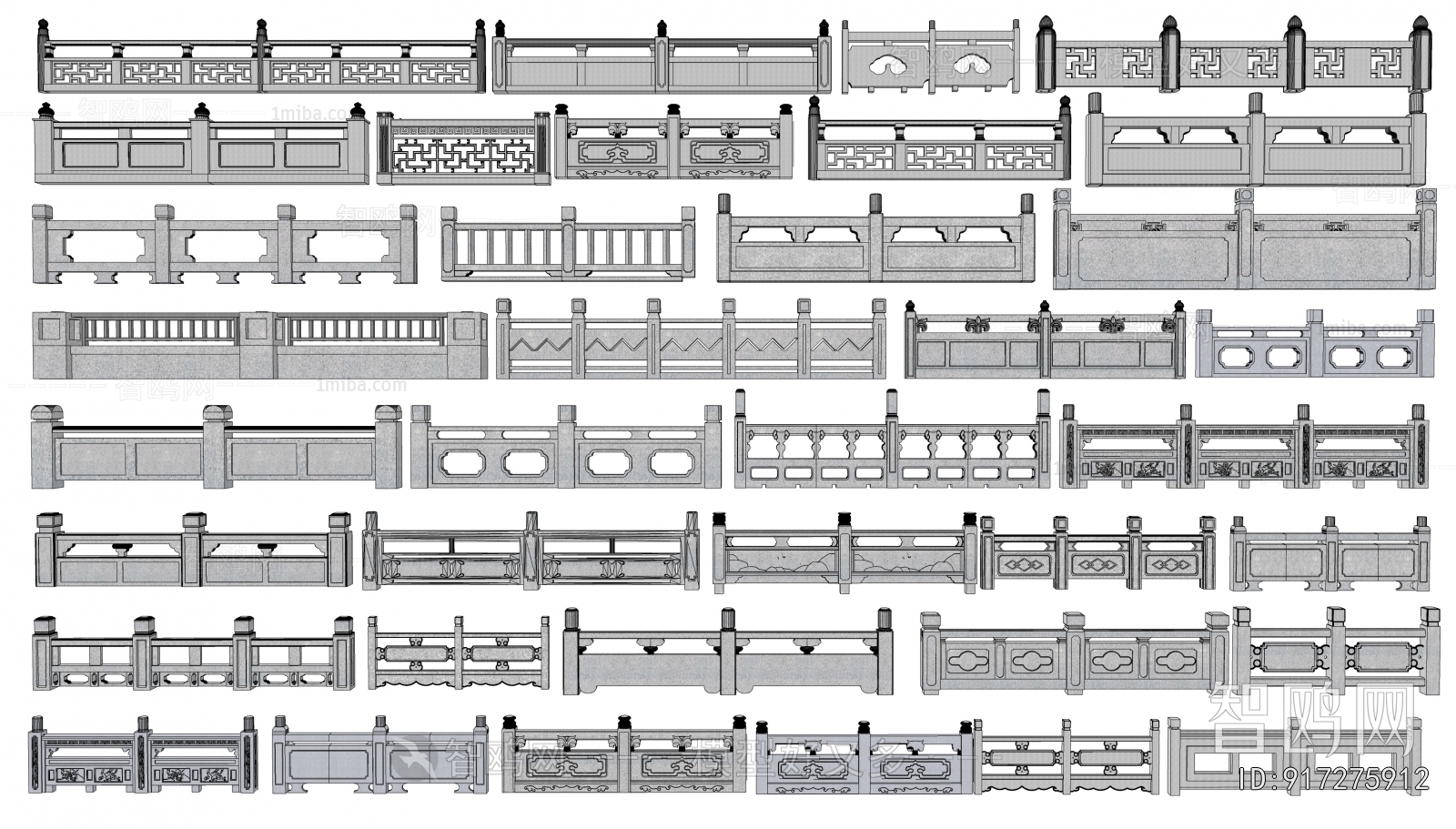 New Chinese Style Guardrail