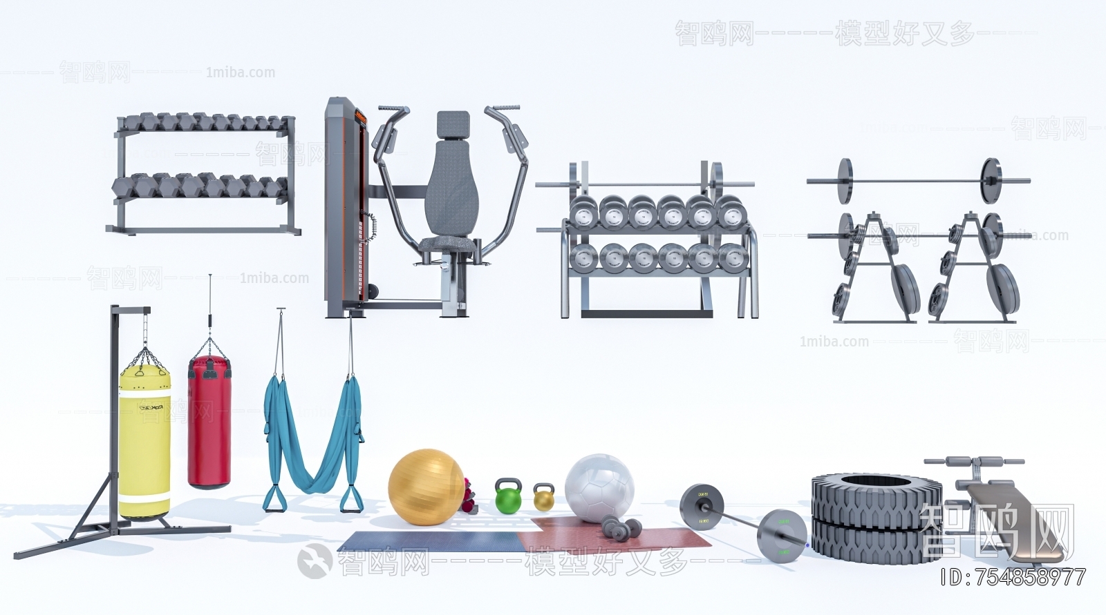 Modern Fitness Equipment