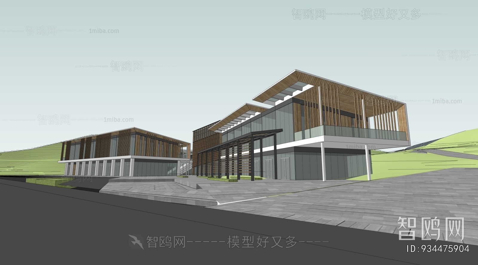 Modern Appearance Of Commercial Building