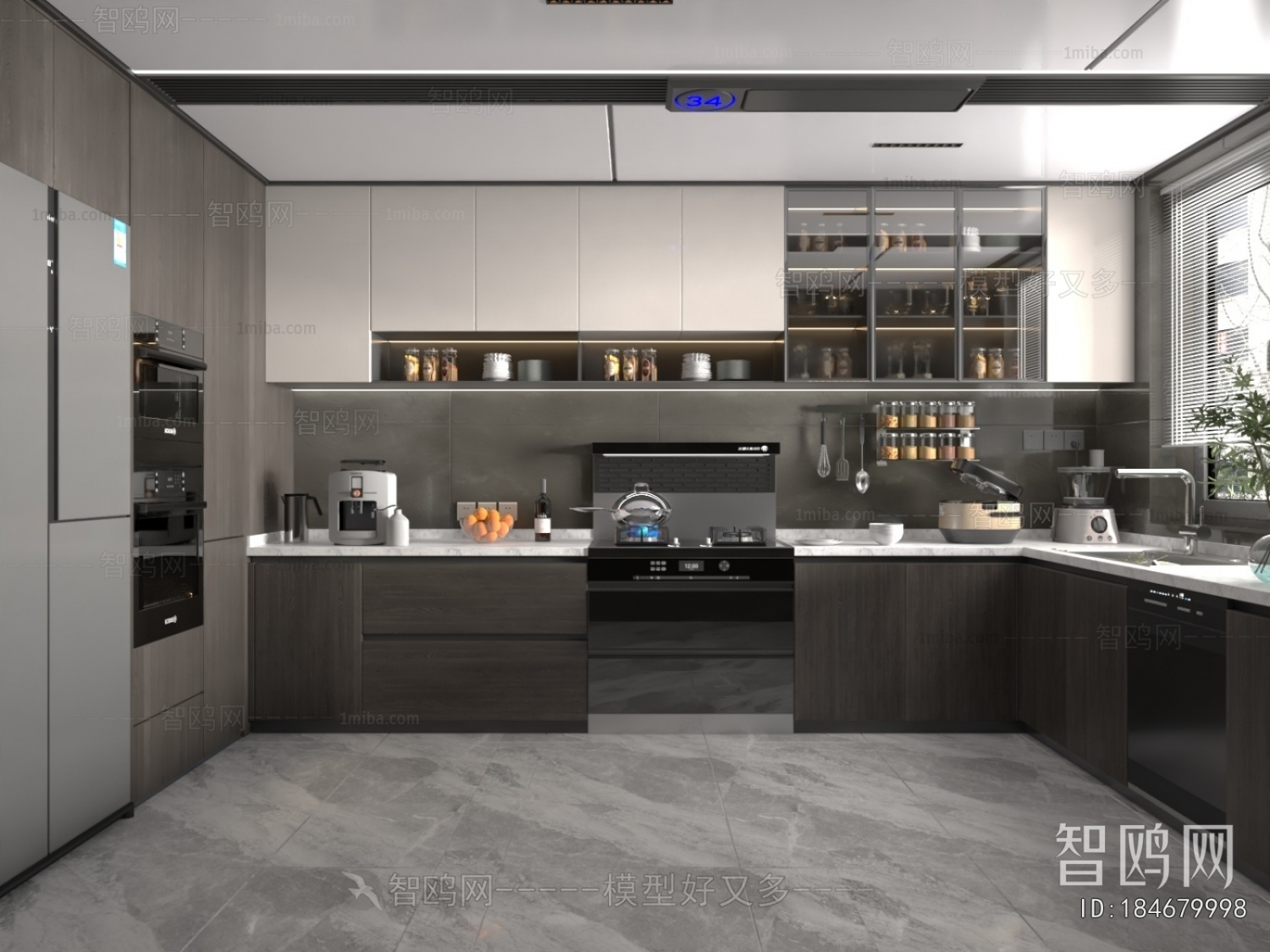 Modern The Kitchen