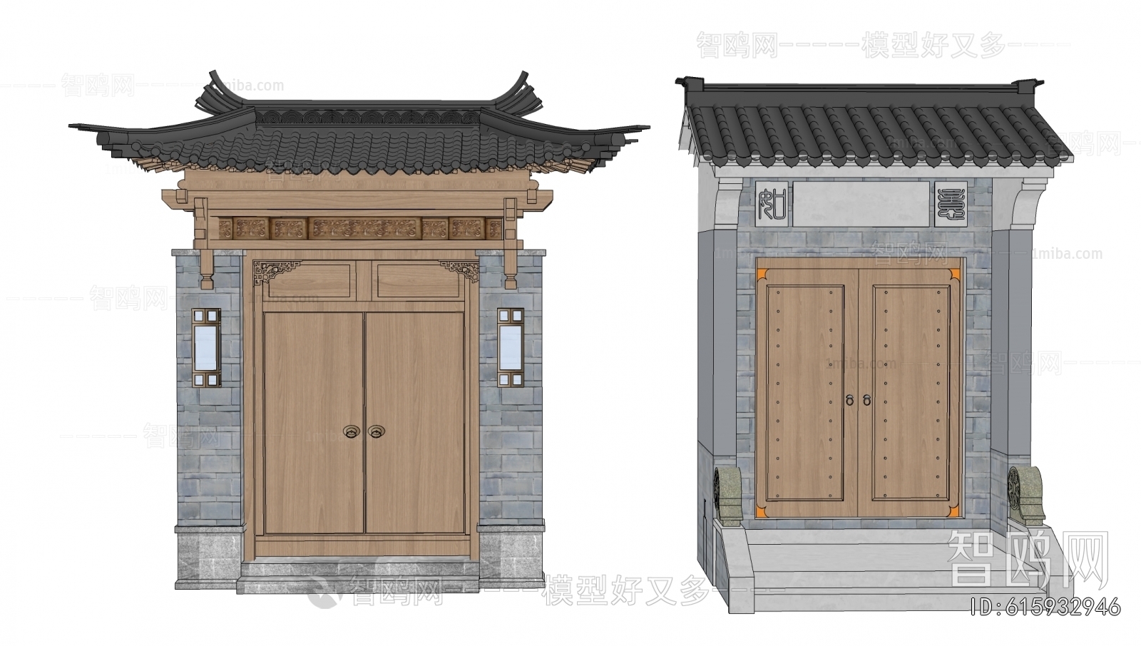New Chinese Style Facade Element