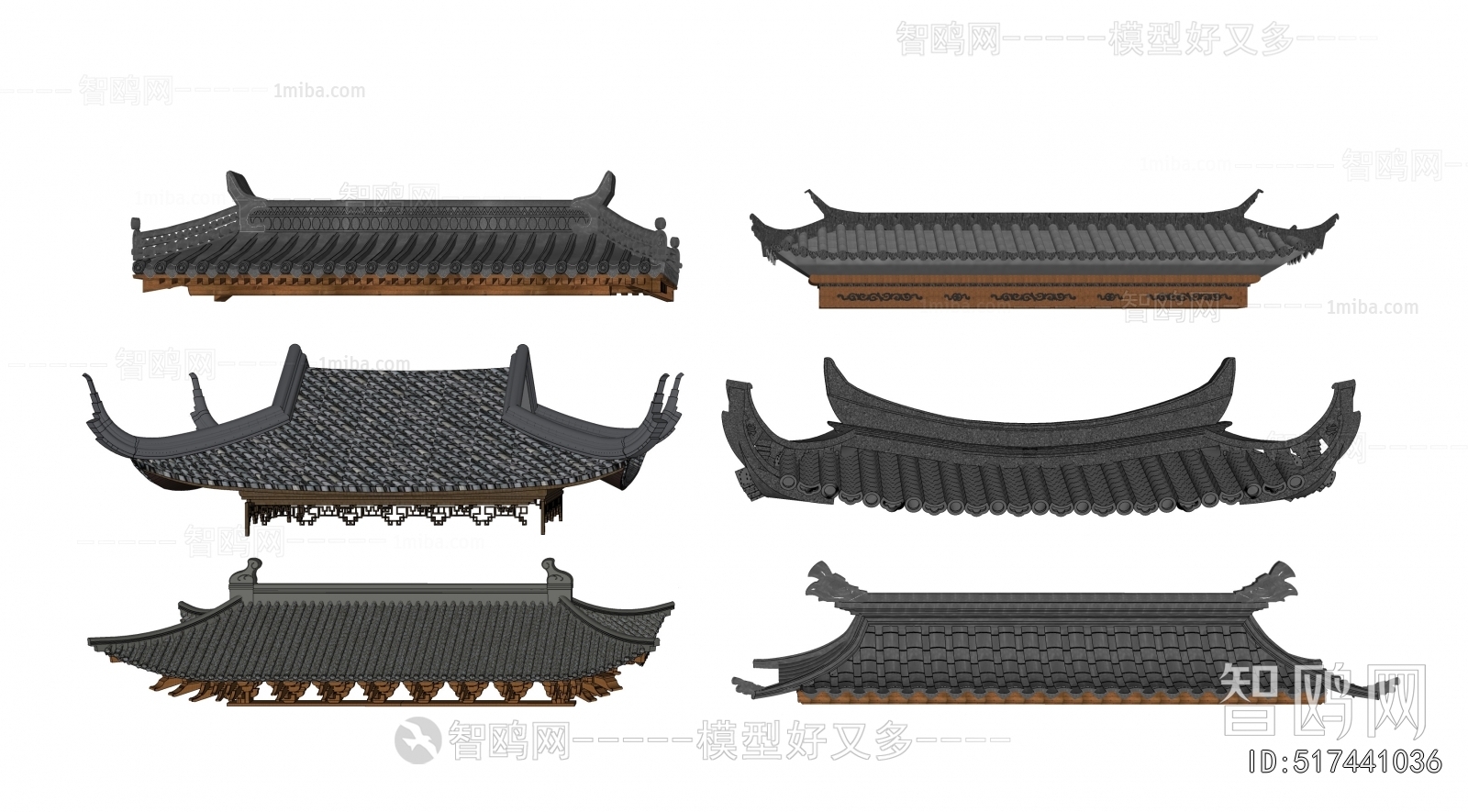 Chinese Style Building Component