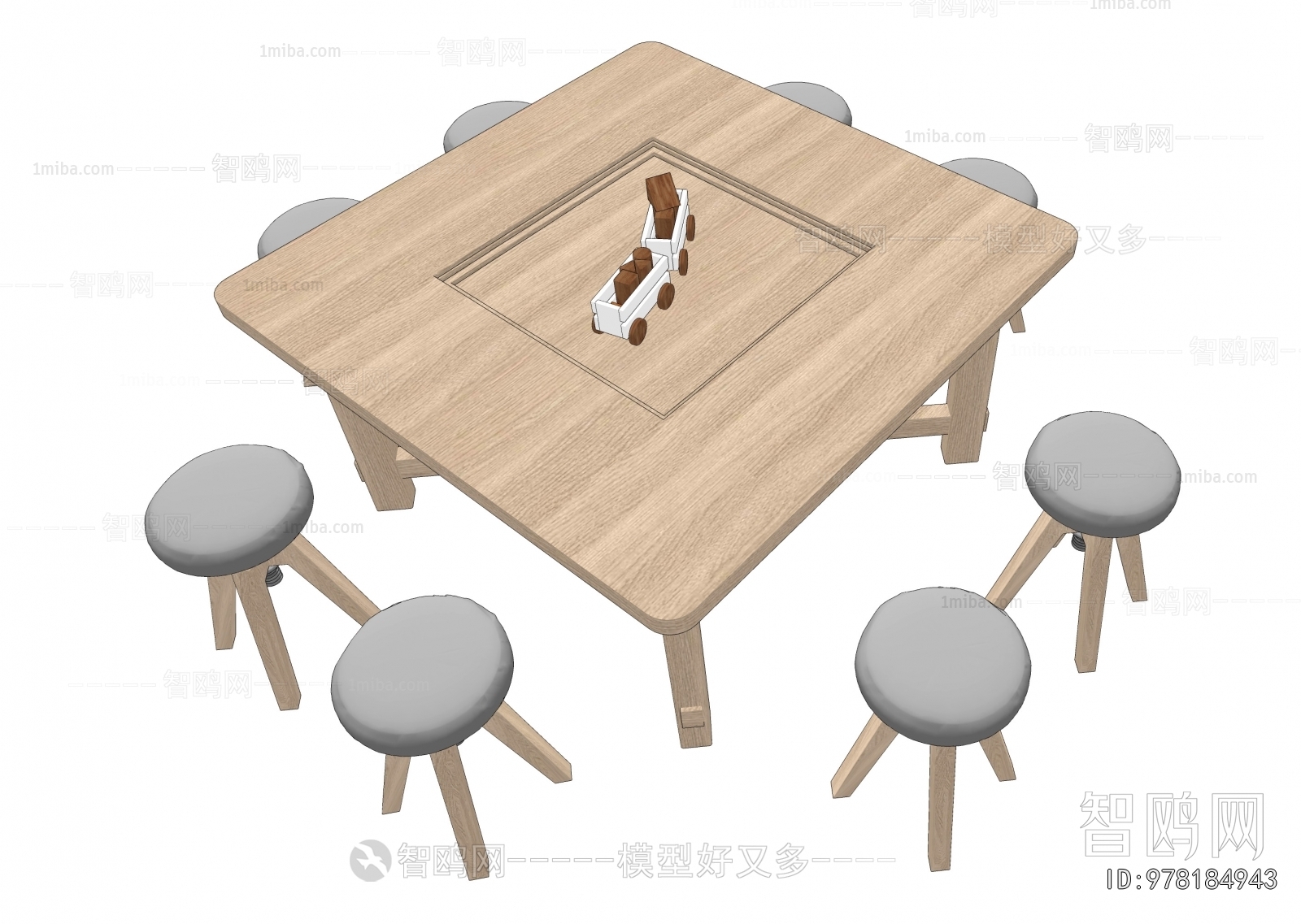 Modern Children's Table/chair