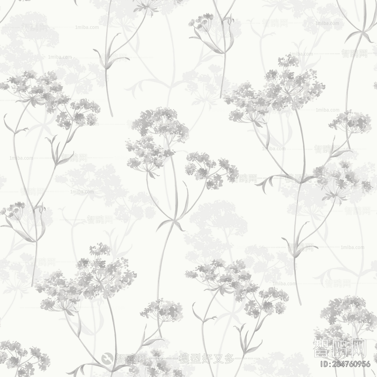 Animal And Plant Pattern Wallpaper