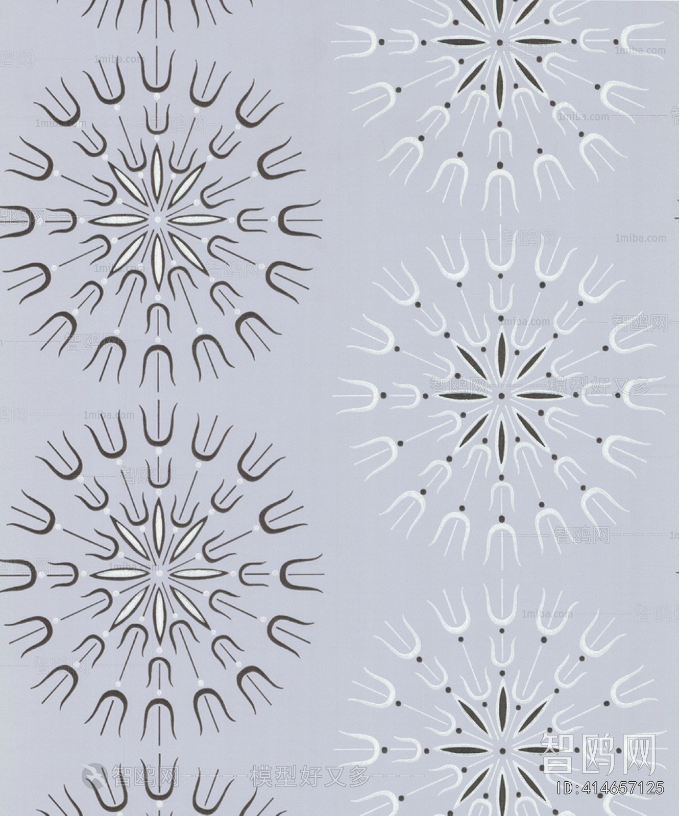 Animal And Plant Pattern Wallpaper