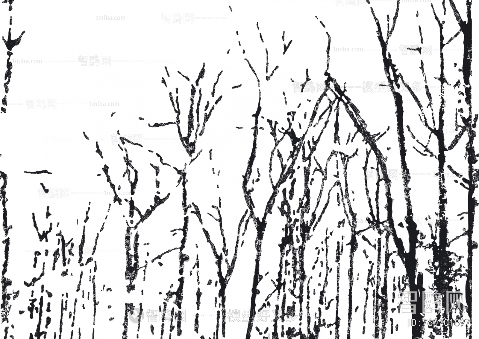 Animal And Plant Pattern Wallpaper