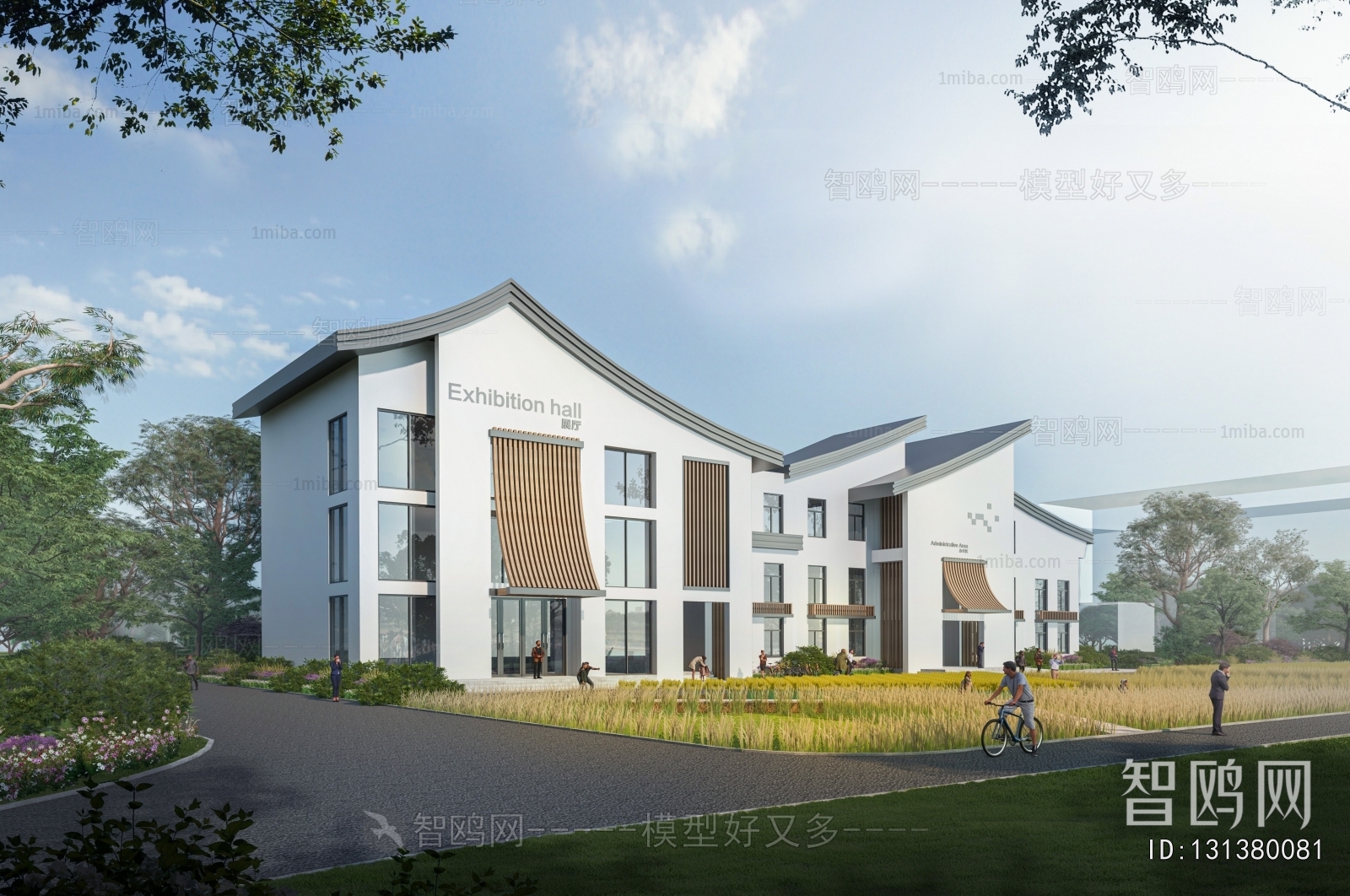 New Chinese Style Public Building