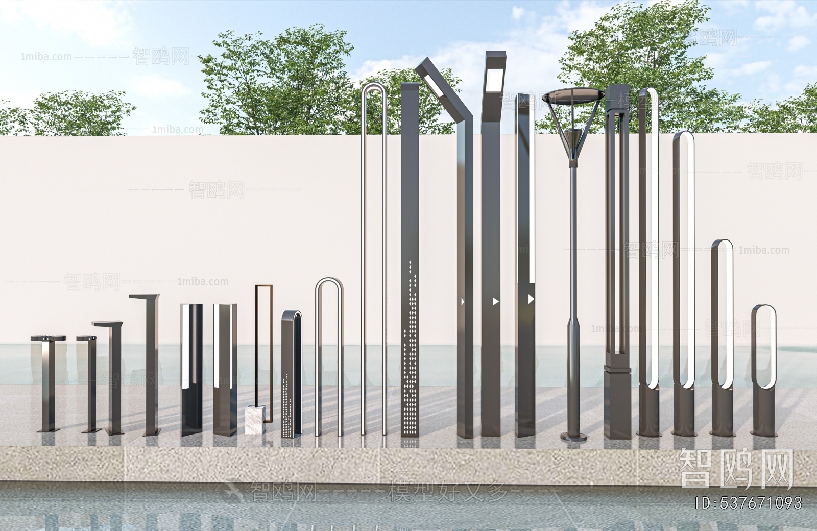 Modern Outdoor Light