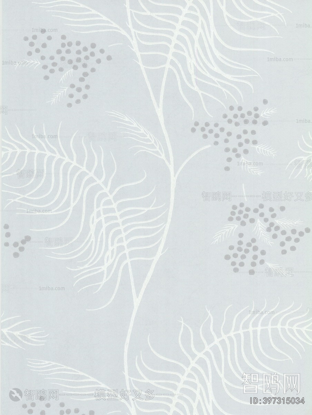 Animal And Plant Pattern Wallpaper