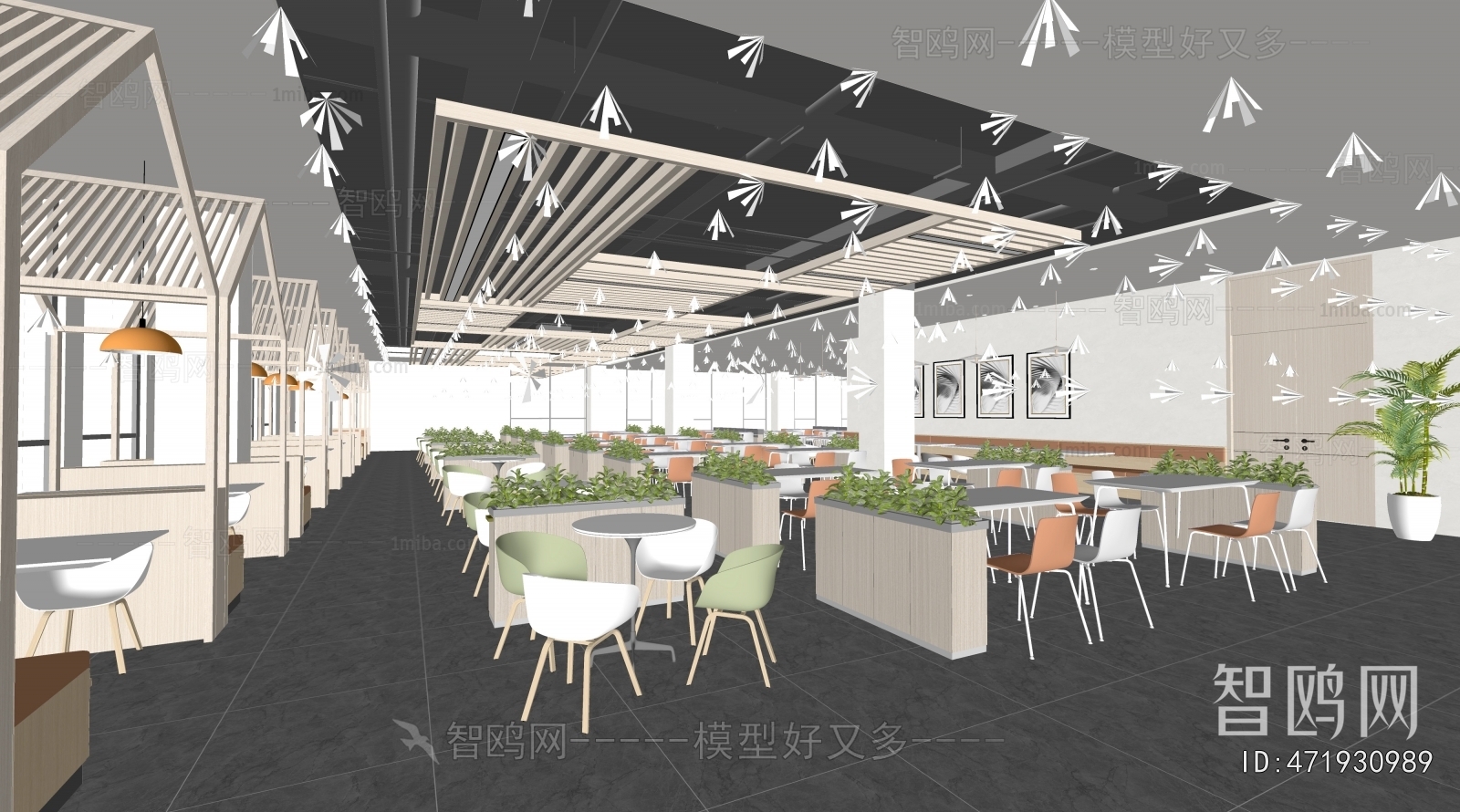 Modern Office Canteen