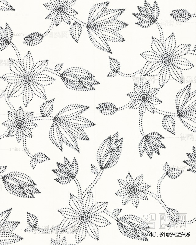 Animal And Plant Pattern Wallpaper