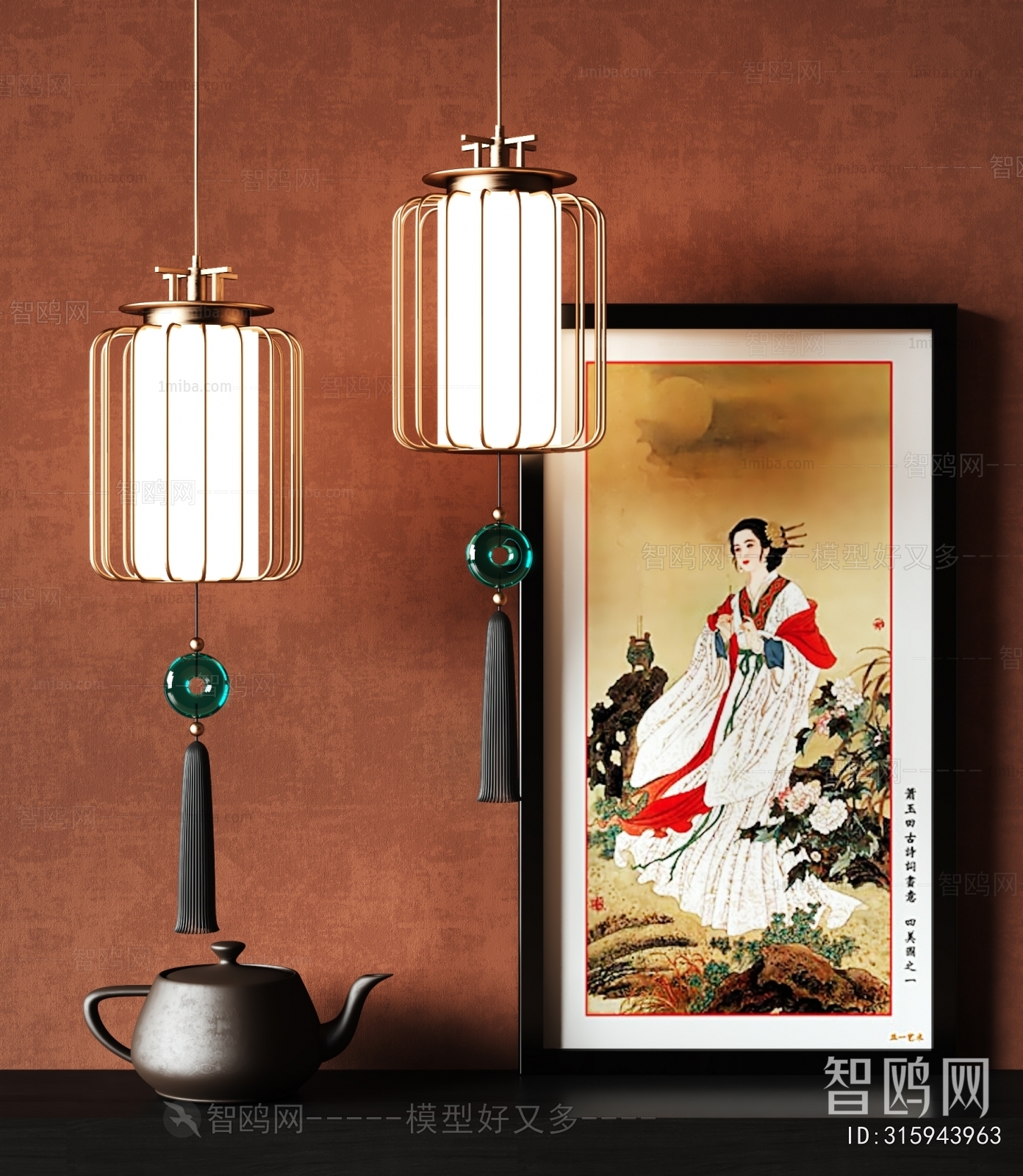 New Chinese Style Droplight