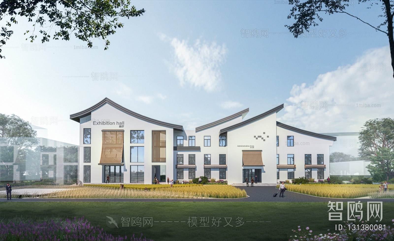 New Chinese Style Public Building