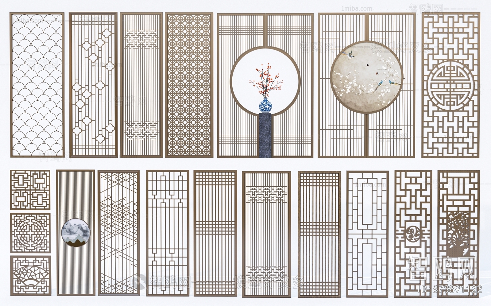 New Chinese Style Partition