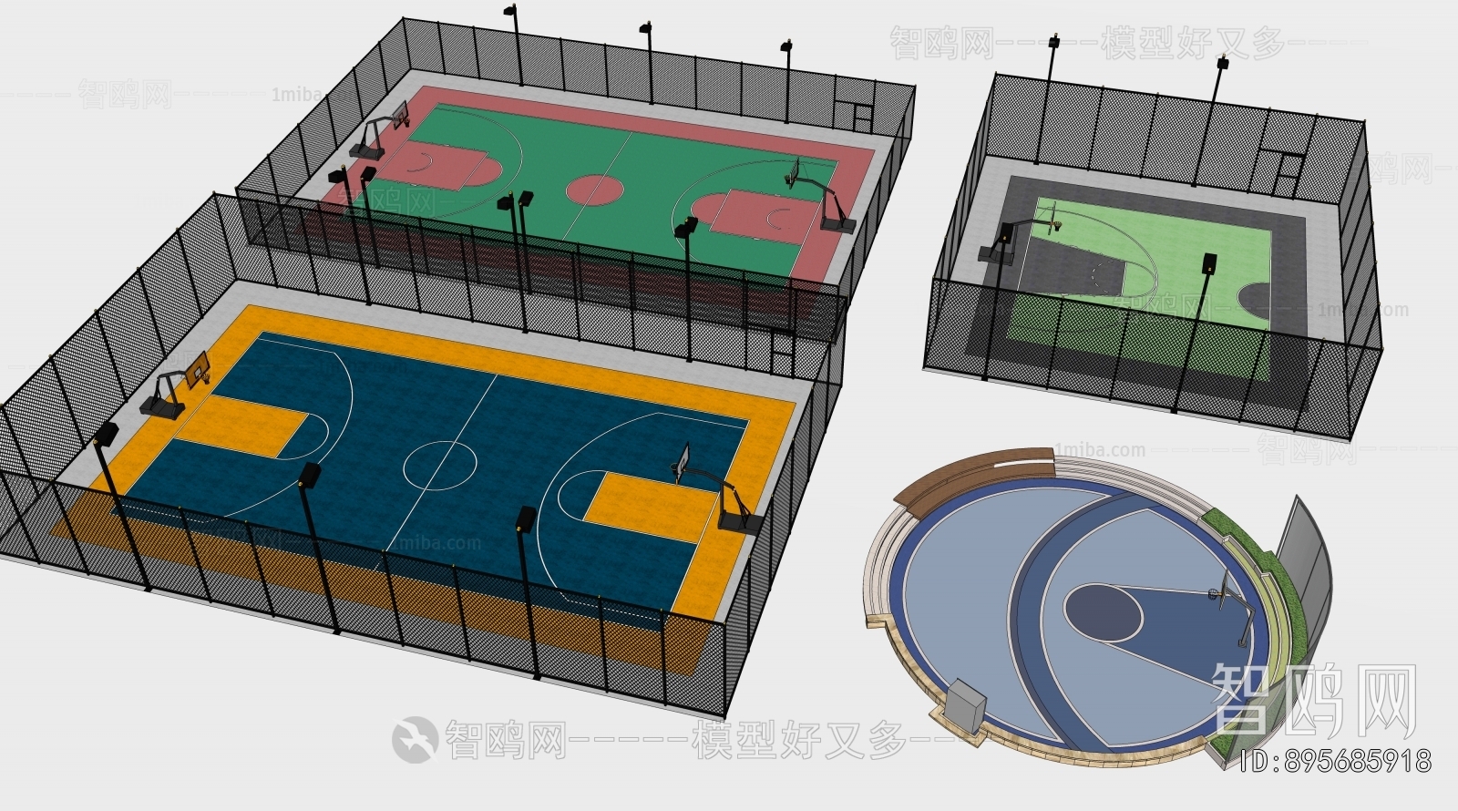 Modern Outdoor Sports Stadium