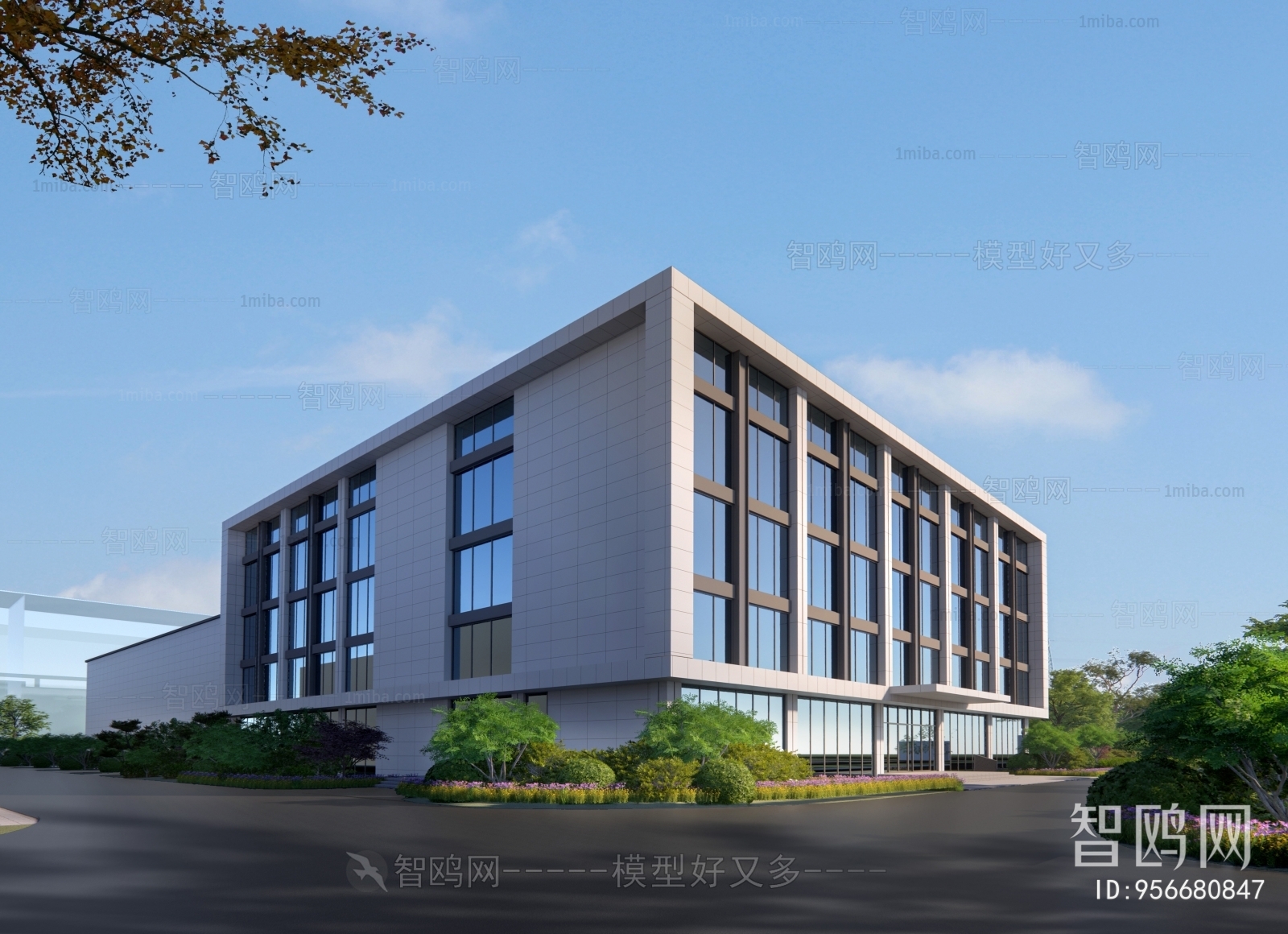 Modern Appearance Of Commercial Building