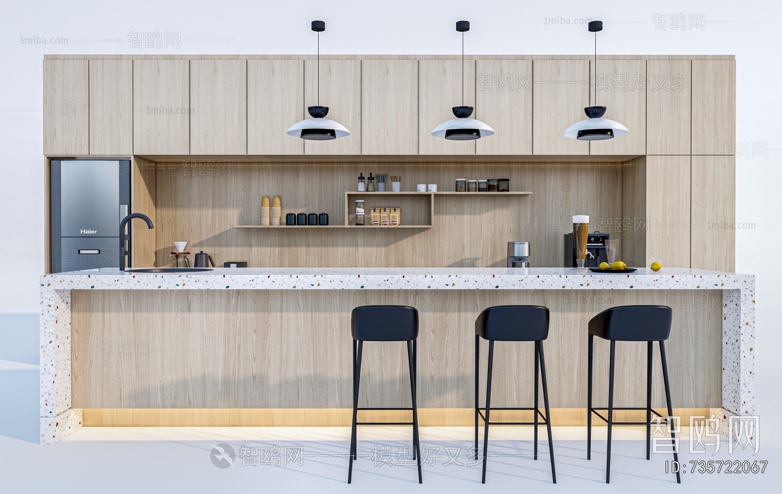 Modern Counter Bar