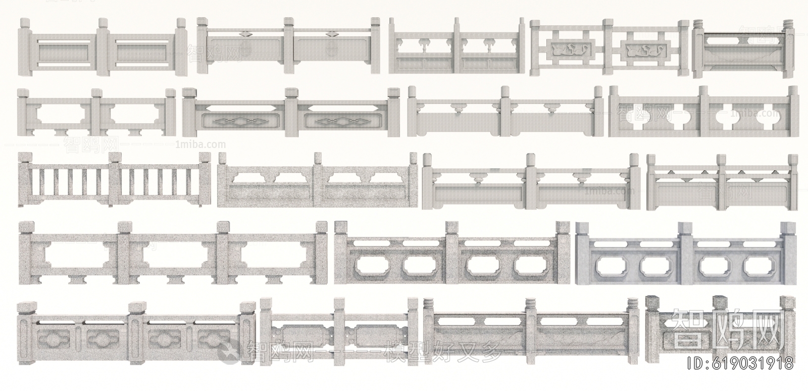 New Chinese Style Guardrail