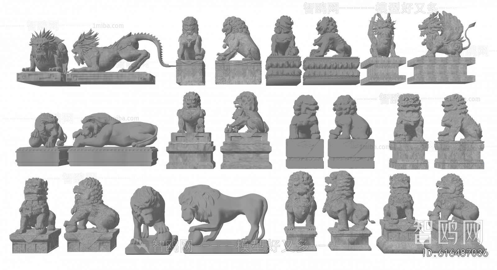 Chinese Style Stone Carving