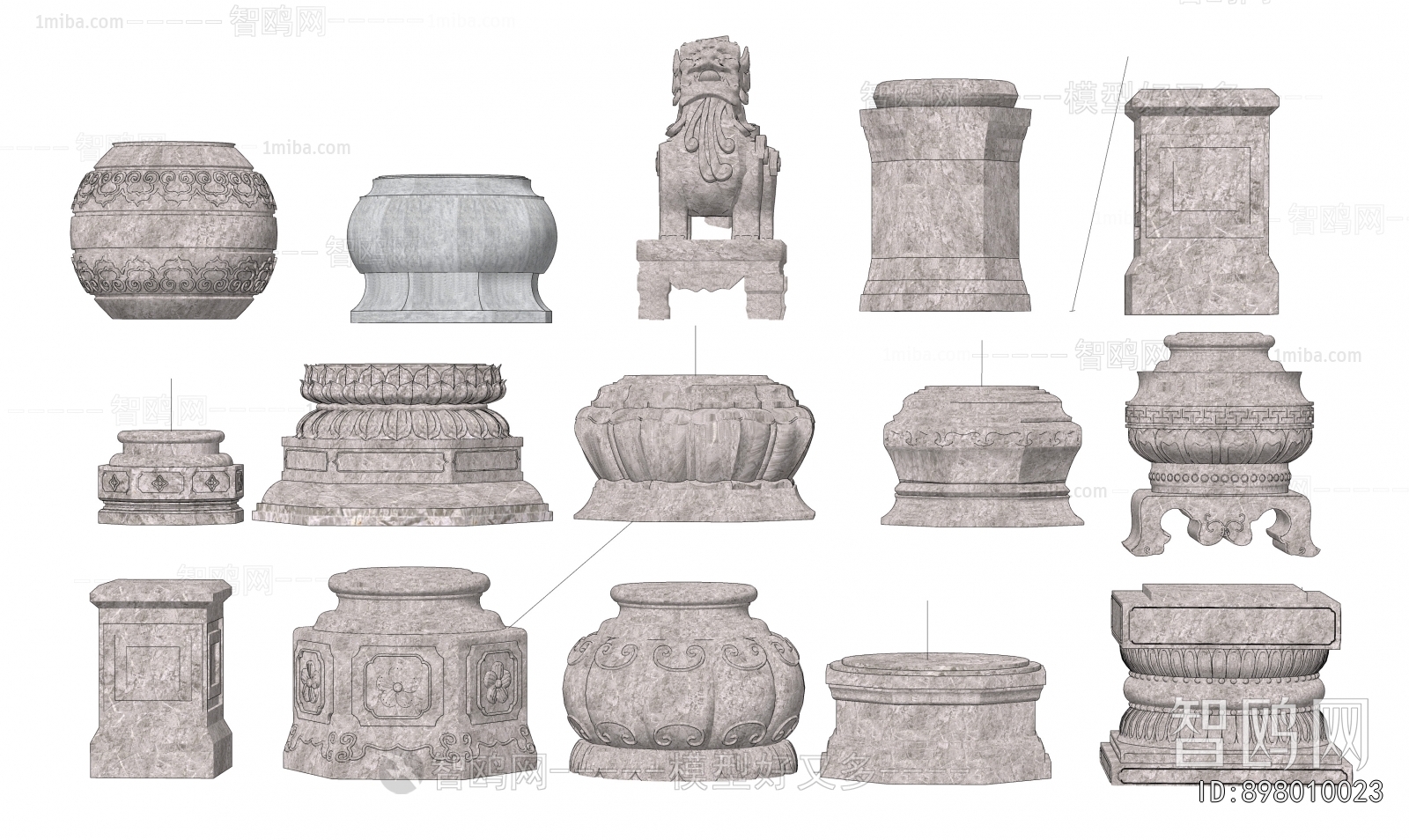 Chinese Style Stone Carving