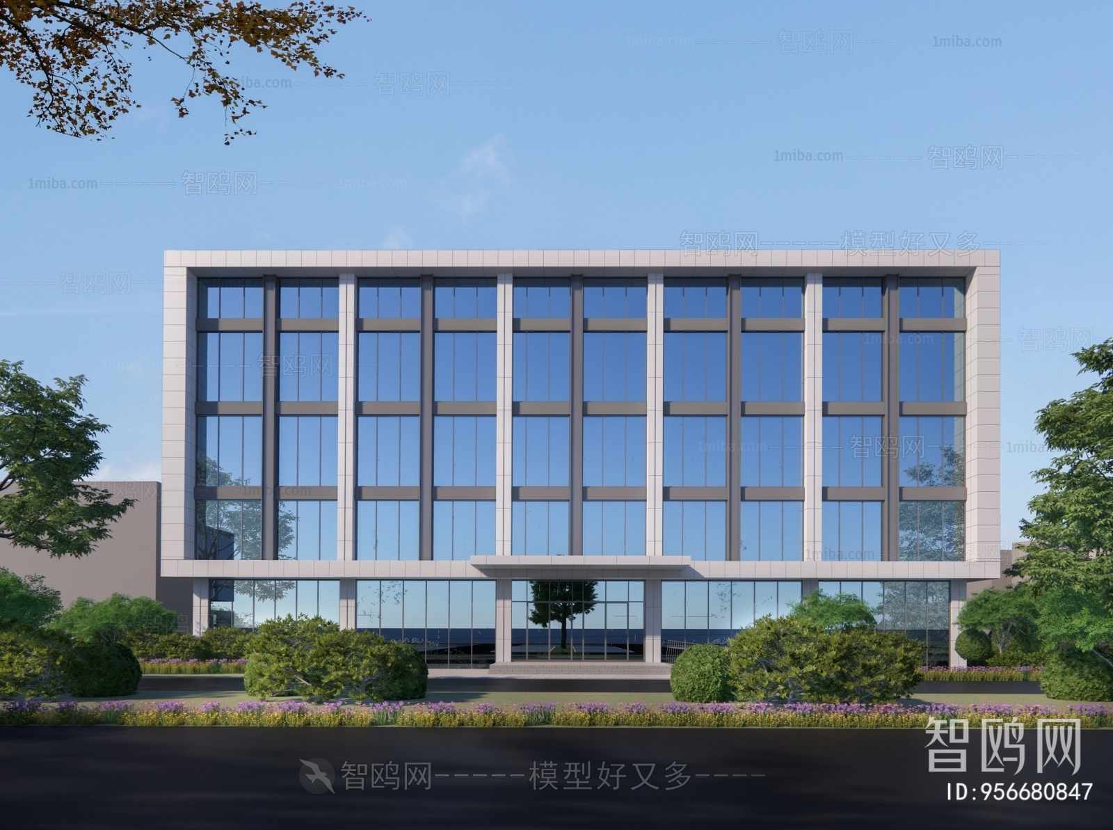 Modern Appearance Of Commercial Building