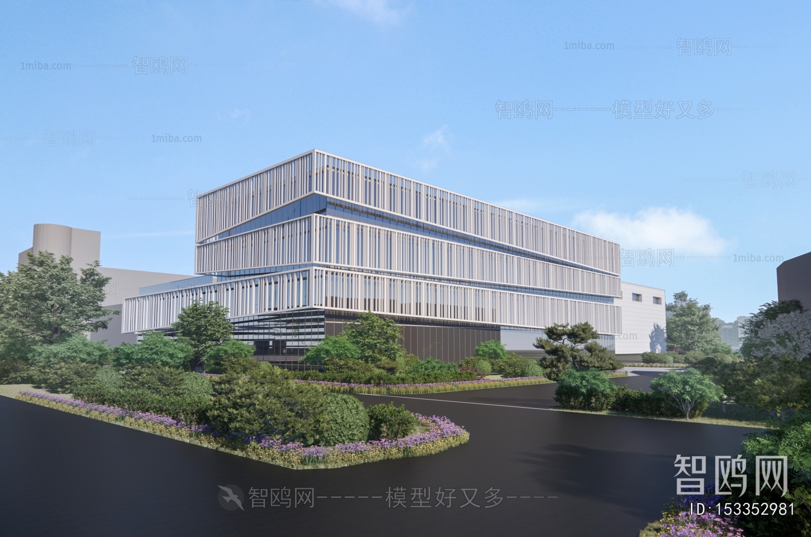 Modern Appearance Of Commercial Building