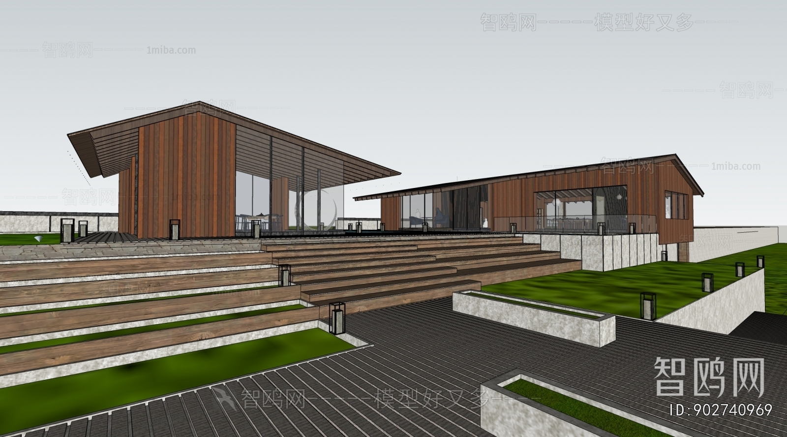 Modern Appearance Of Commercial Building