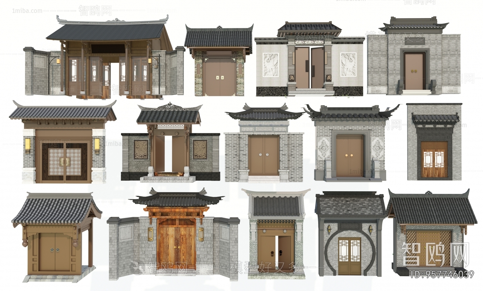 Chinese Style Facade Element