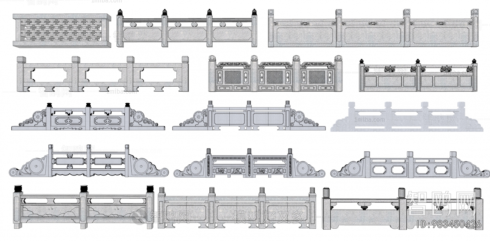 New Chinese Style Guardrail