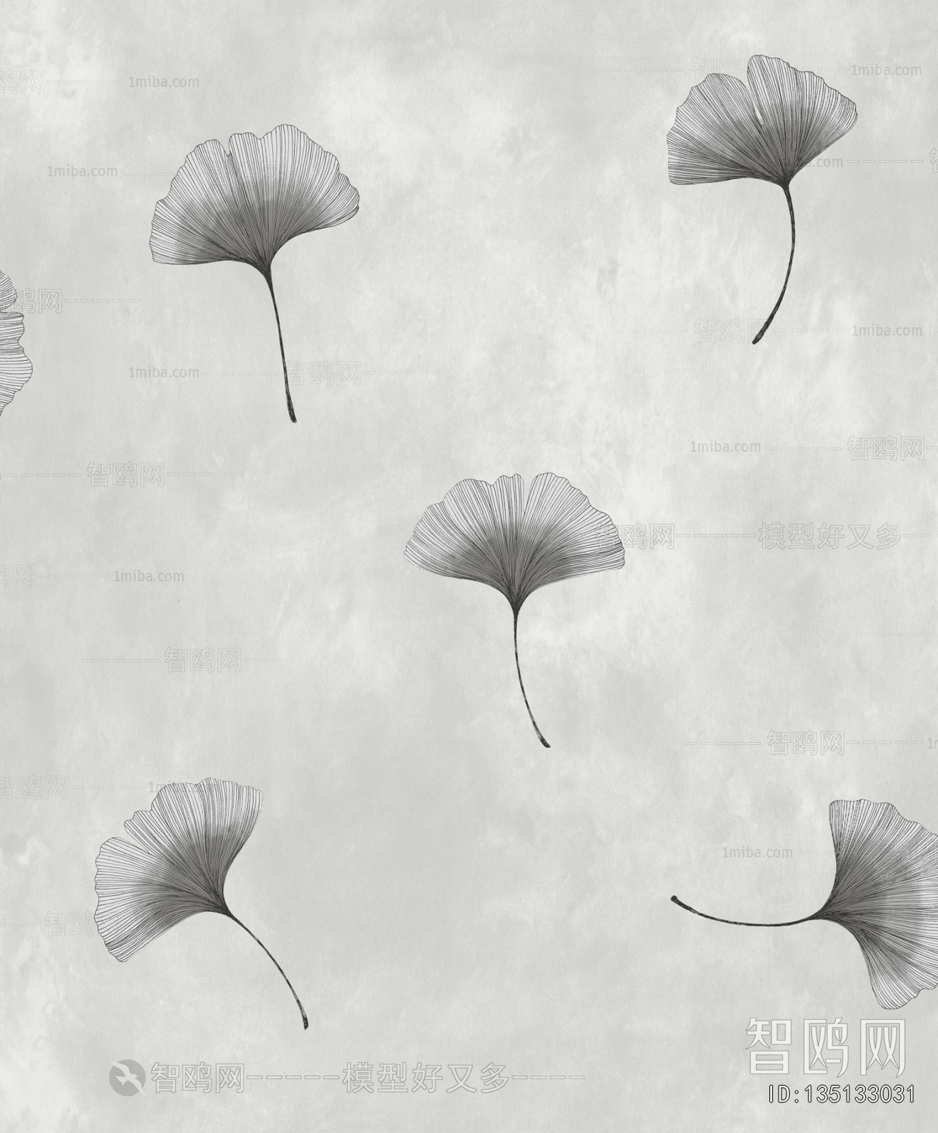 Animal And Plant Pattern Wallpaper